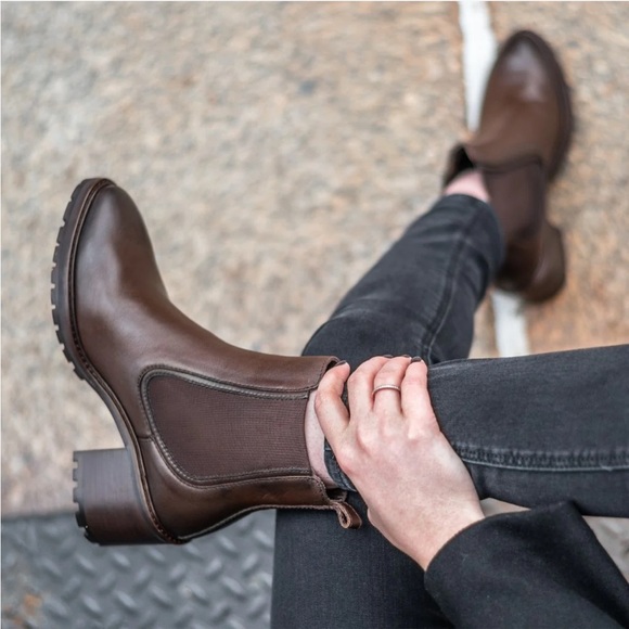 Thursday Boot Company Shoes - Thursday Boot Company Dark Brown Chelsea Ankle Boots